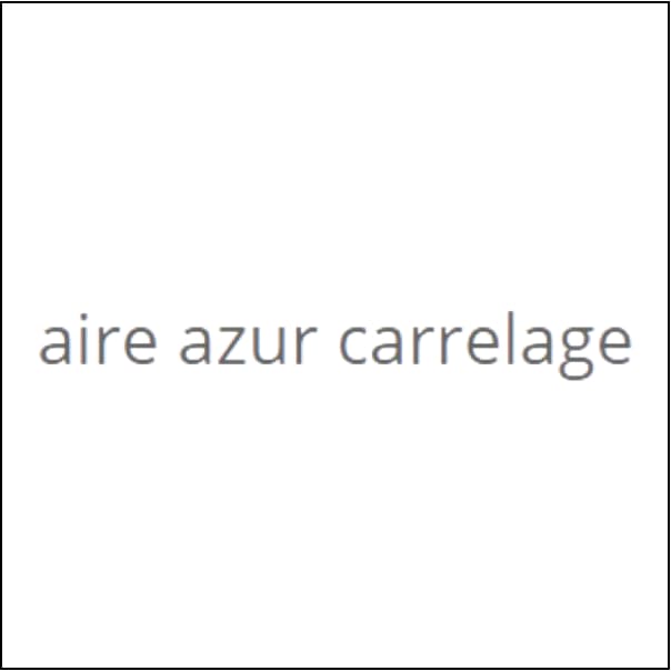 Aire Azur Carrelage